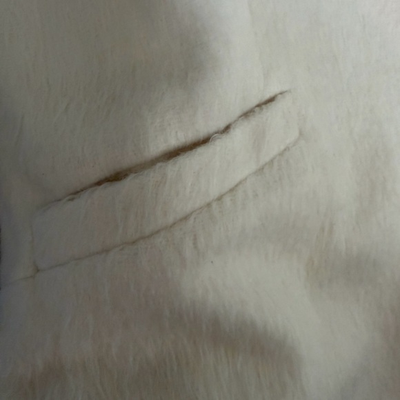 Topshop Elegant Cream Teddy Jacket - Picture 4 of 9